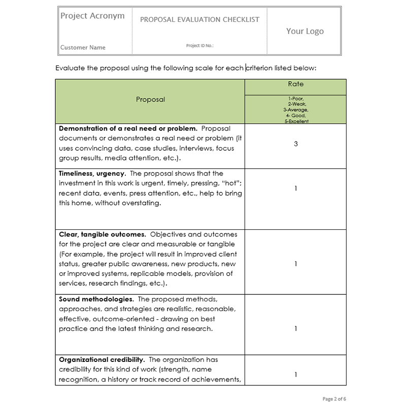 proposal-evaluation-project-management-templates